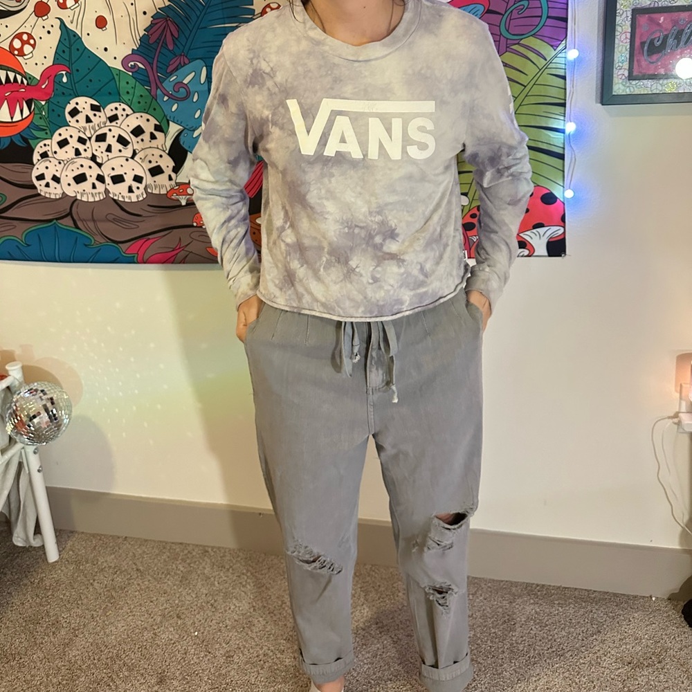 Vans Logo Long Sleeve T